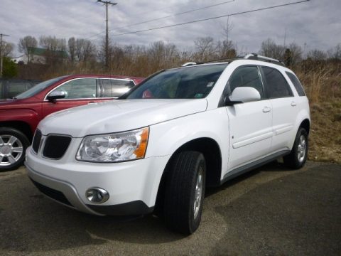 Bright White Pontiac Torrent AWD.  Click to enlarge.
