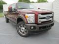 Front 3/4 View of 2015 Ford F350 Super Duty King Ranch Crew Cab 4x4 #2