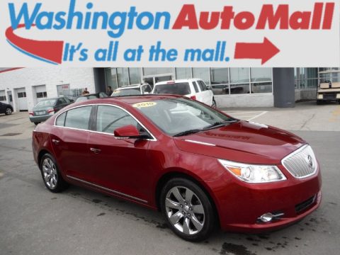Red Jewel Tintcoat Buick LaCrosse CXS.  Click to enlarge.