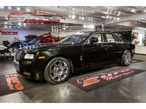 Diamond Black Rolls-Royce Ghost .  Click to enlarge.