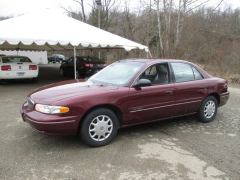 Bordeaux Red Pearl Buick Century Custom.  Click to enlarge.