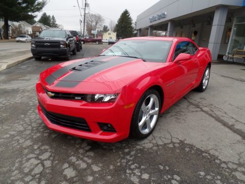 Red Hot Chevrolet Camaro SS Coupe.  Click to enlarge.