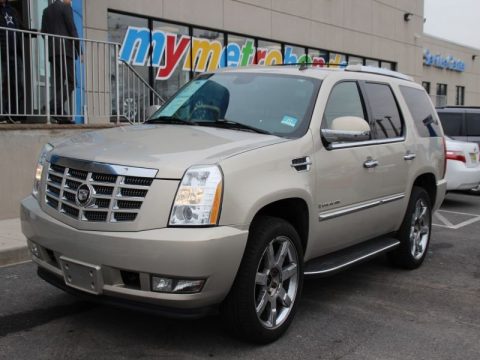 Gold Mist Cadillac Escalade AWD.  Click to enlarge.
