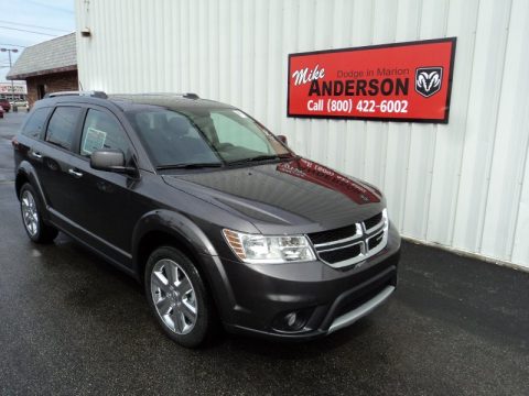 Granite Crystal Metallic Dodge Journey Limited AWD.  Click to enlarge.