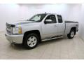 Front 3/4 View of 2011 Chevrolet Silverado 1500 LTZ Extended Cab 4x4 #3