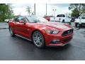 Front 3/4 View of 2015 Ford Mustang GT Premium Coupe #3