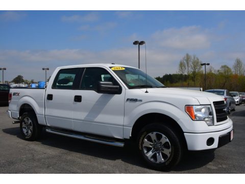 Oxford White Ford F150 STX SuperCrew.  Click to enlarge.