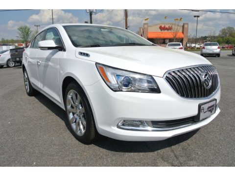 Summit White Buick LaCrosse Leather.  Click to enlarge.