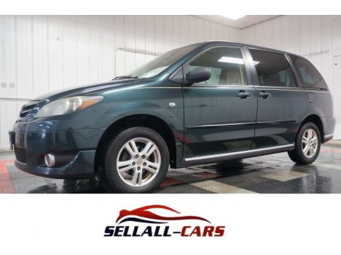 Nordic Green Mica Mazda MPV LX.  Click to enlarge.