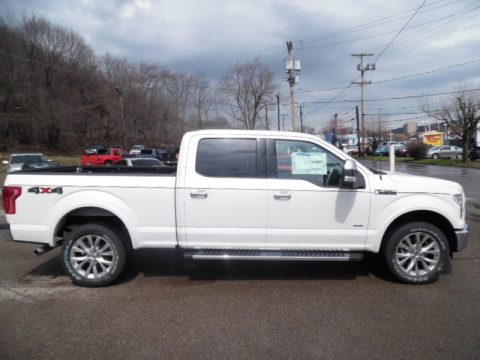 Oxford White Ford F150 Lariat SuperCrew 4x4.  Click to enlarge.