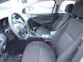  2015 Ford Focus Charcoal Black Interior #11