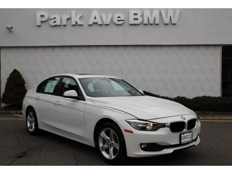 Alpine White BMW 3 Series 320i xDrive Sedan.  Click to enlarge.