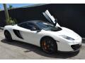 Front 3/4 View of 2013 McLaren MP4-12C 12C Spider #21