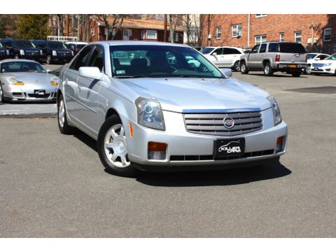 Sterling Silver Cadillac CTS Sedan.  Click to enlarge.