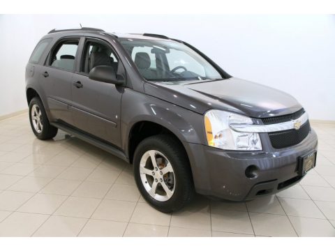 Granite Gray Metallic Chevrolet Equinox LS.  Click to enlarge.