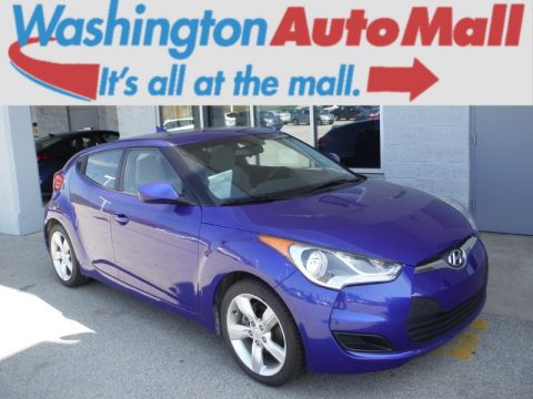 Marathon Blue Hyundai Veloster . Click to enlarge. Marathon Blue Hyundai Veloster . Click to enlarge.