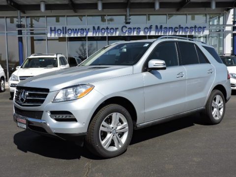 Iridium Silver Metallic Mercedes-Benz ML 350 4Matic.  Click to enlarge.