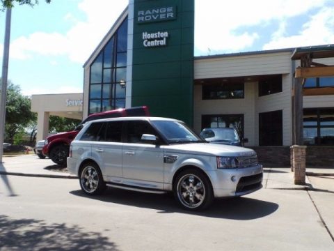 Indus Silver Metallic Land Rover Range Rover Sport Autobiography.  Click to enlarge.