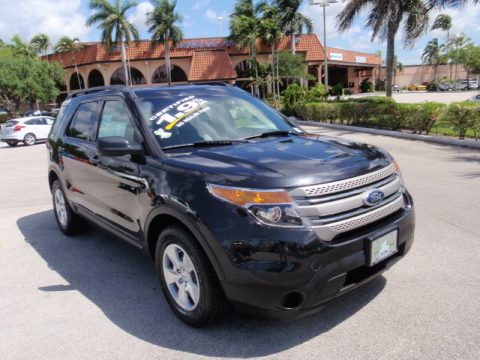 Tuxedo Black Metallic Ford Explorer FWD. Click to enlarge. Tuxedo Black Metallic Ford Explorer FWD. Click to enlarge.