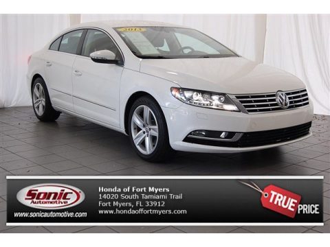 Candy White Volkswagen CC Sport.  Click to enlarge.