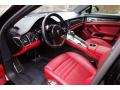  Black/Carrera Red Interior Porsche Panamera #11
