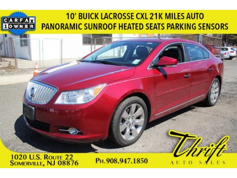 Red Jewel Tintcoat Buick LaCrosse CXL. Click to enlarge. Red Jewel Tintcoat Buick LaCrosse CXL. Click to enlarge.