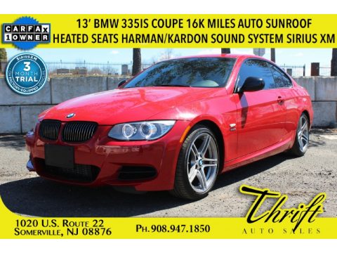 Crimson Red BMW 3 Series 335is Coupe.  Click to enlarge.