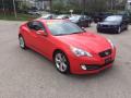 Front 3/4 View of 2010 Hyundai Genesis Coupe 3.8 Grand Touring #4