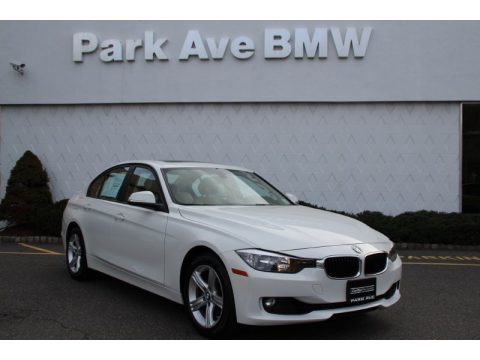 Alpine White BMW 3 Series 328i xDrive Sedan.  Click to enlarge.