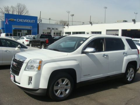 Olympic White GMC Terrain SLE.  Click to enlarge.