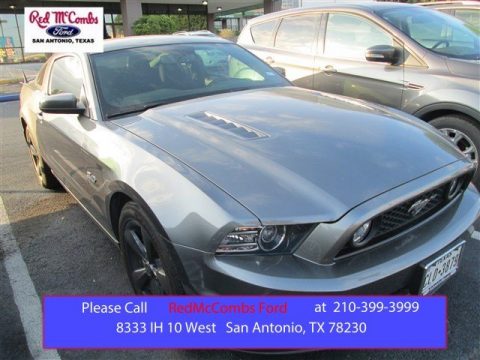 Sterling Gray Ford Mustang GT Coupe.  Click to enlarge.