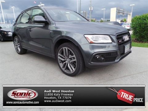 Daytona Gray Metallic Audi SQ5 Premium Plus 3.0 TFSI quattro.  Click to enlarge.