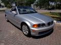 Front 3/4 View of 2001 BMW 3 Series 325i Convertible #9