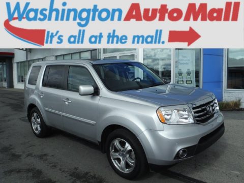 Alabaster Silver Metallic Honda Pilot EX-L 4WD. Click to enlarge. Alabaster Silver Metallic Honda Pilot EX-L 4WD. Click to enlarge.