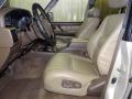  1995 Toyota Land Cruiser Beige Interior #13