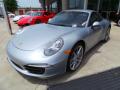 Front 3/4 View of 2015 Porsche 911 Carrera 4 Coupe #3