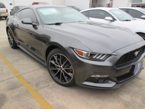 Magnetic Metallic Ford Mustang EcoBoost Coupe.  Click to enlarge.