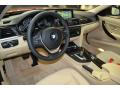  2015 BMW 3 Series Venetian Beige Interior #6