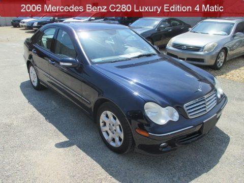 Capri Blue Metallic Mercedes-Benz C 280 4Matic Luxury.  Click to enlarge.