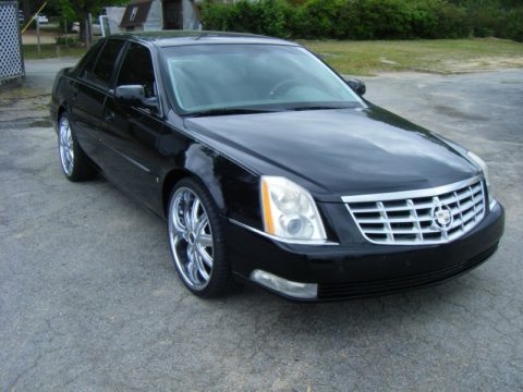 Blue Chip Metallic Cadillac DTS Luxury.  Click to enlarge.