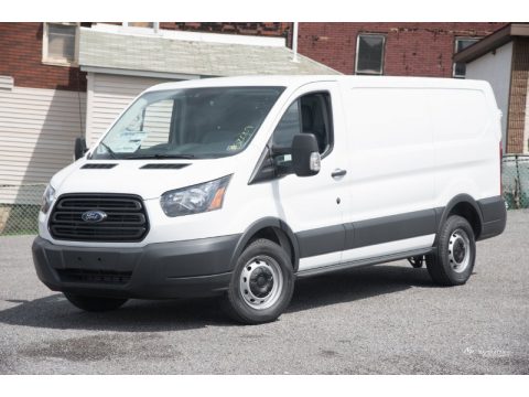 Oxford White Ford Transit Van 150 LR Regular.  Click to enlarge.