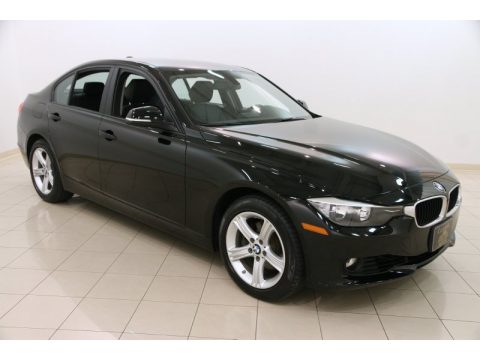 Jet Black BMW 3 Series 328i xDrive Sedan.  Click to enlarge.
