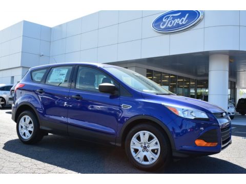 Deep Impact Blue Metallic Ford Escape S.  Click to enlarge.