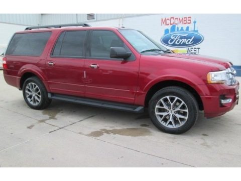 Ruby Red Metallic Ford Expedition EL XLT.  Click to enlarge.