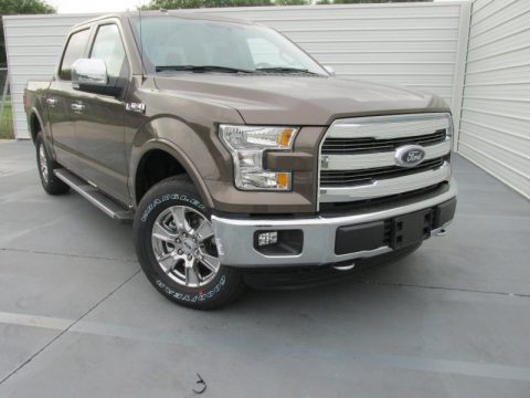 Caribou Metallic Ford F150 Lariat SuperCrew 4x4.  Click to enlarge.
