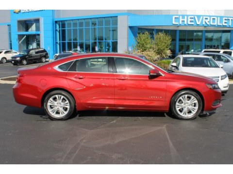 Crystal Red Tintcoat Chevrolet Impala LT.  Click to enlarge.