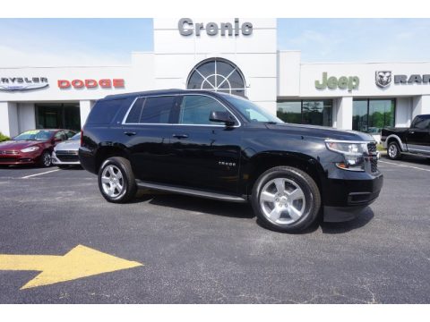 Black Chevrolet Tahoe LT.  Click to enlarge.