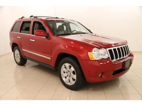 Inferno Red Crystal Pearl Jeep Grand Cherokee Limited 4x4.  Click to enlarge.
