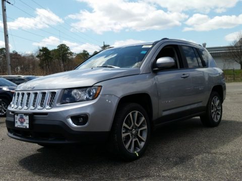 Billet Silver Metallic Jeep Compass Limited.  Click to enlarge.