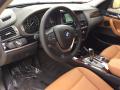  2015 BMW X3 Saddle Brown Interior #11